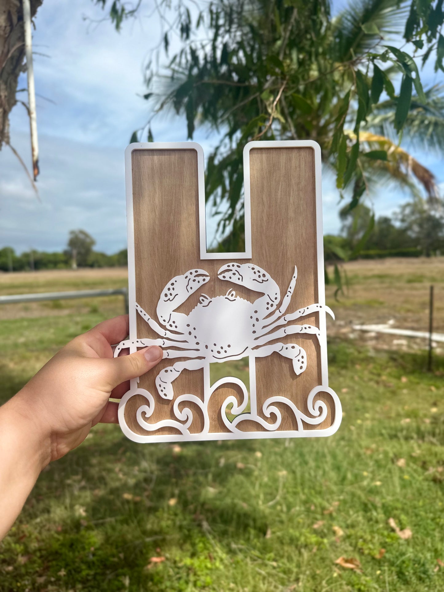 CRAB Wall Letters | Wall plaque