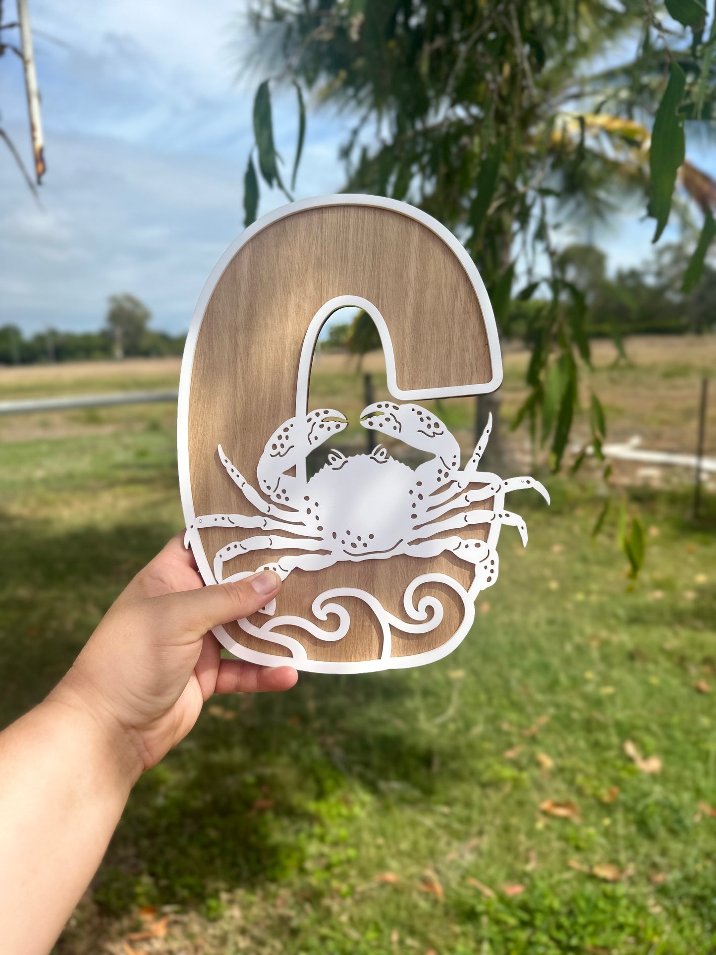 CRAB Wall Letters | Wall plaque