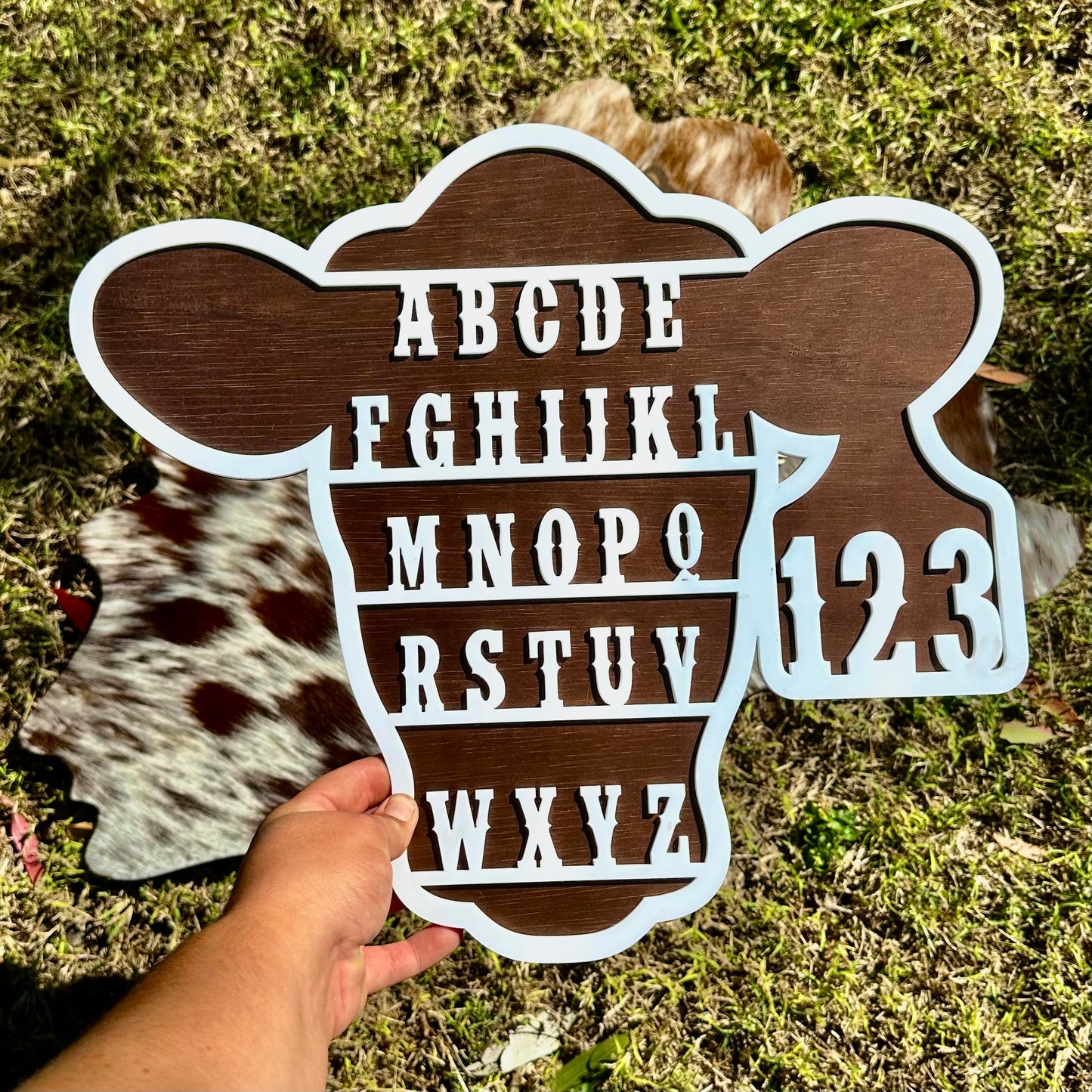 Cow ABC - Wall Hang Decore
