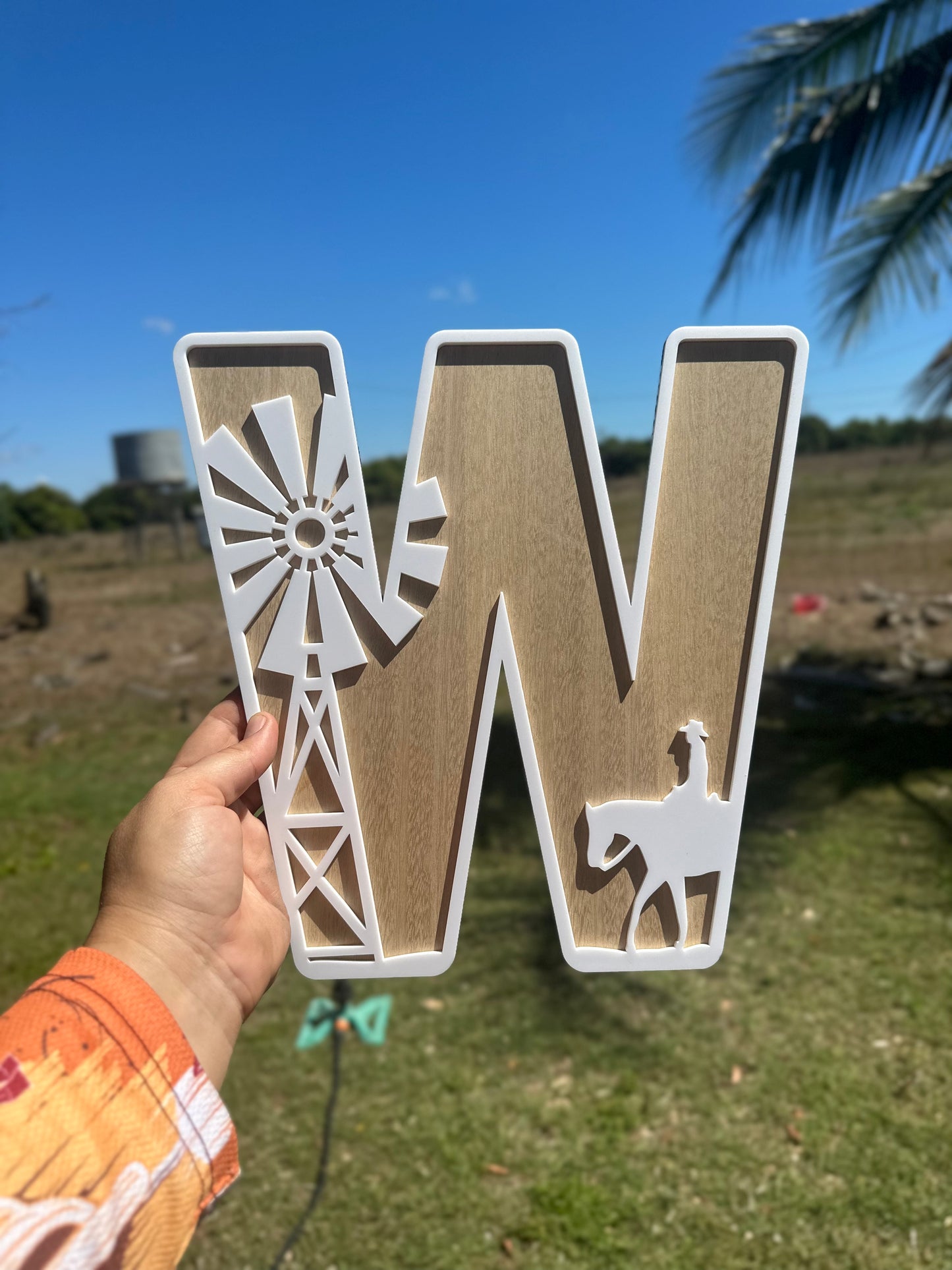 Farmhouse Wall Letters