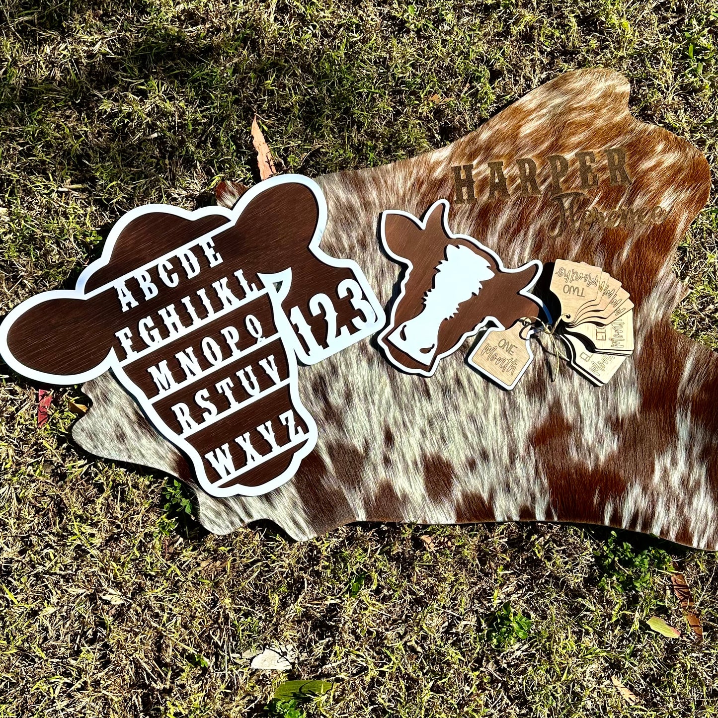 Cow ABC - Wall Hang Decore
