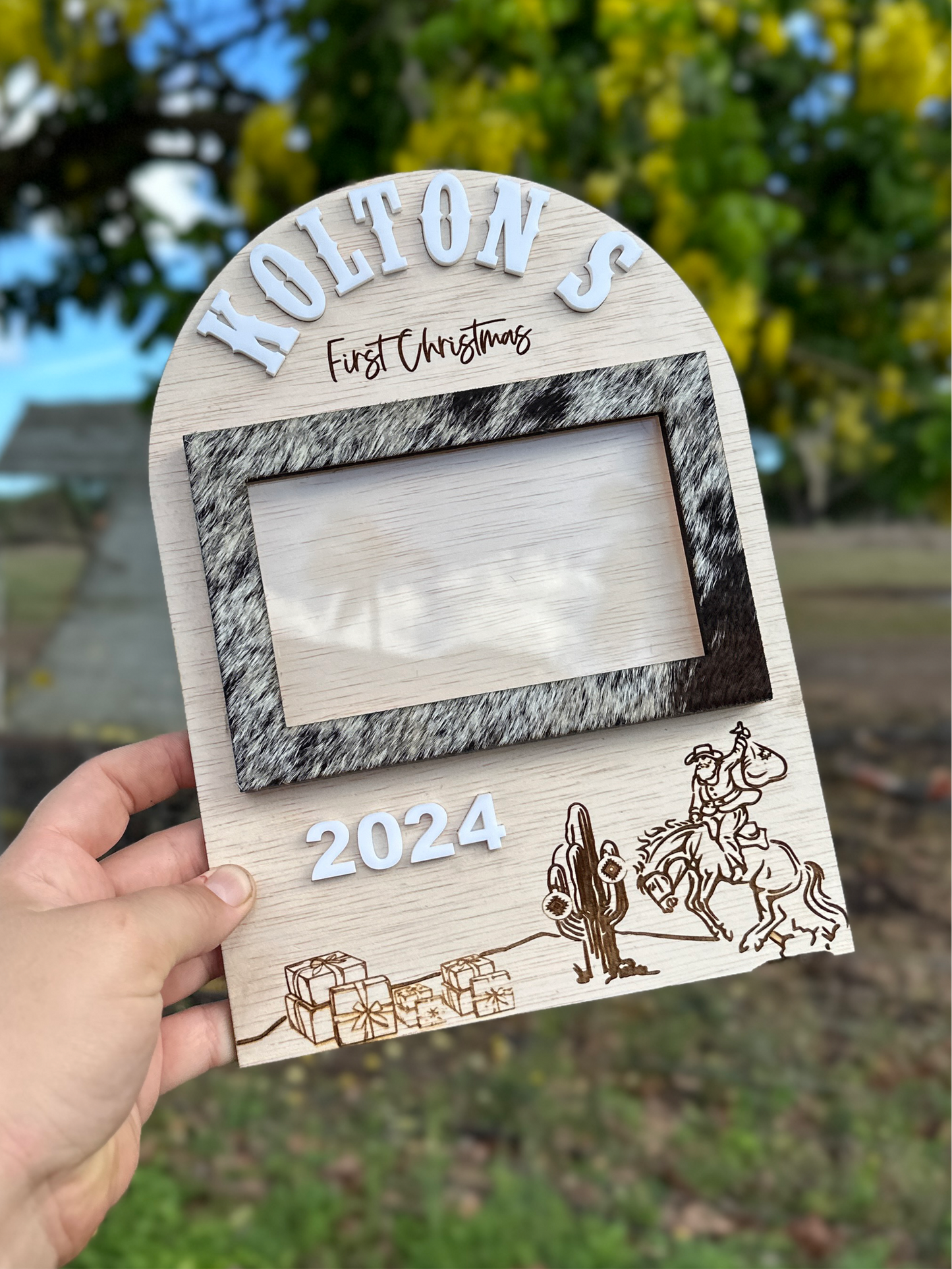 My first Christmas sign
