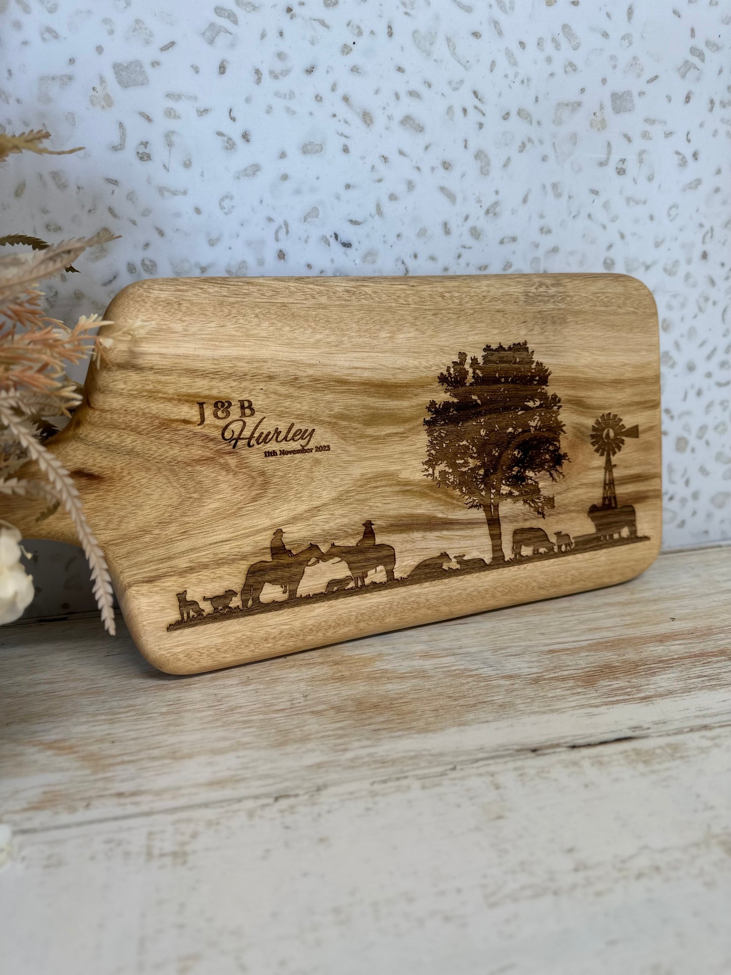 Paddle Board - Dried Camphor Laurel