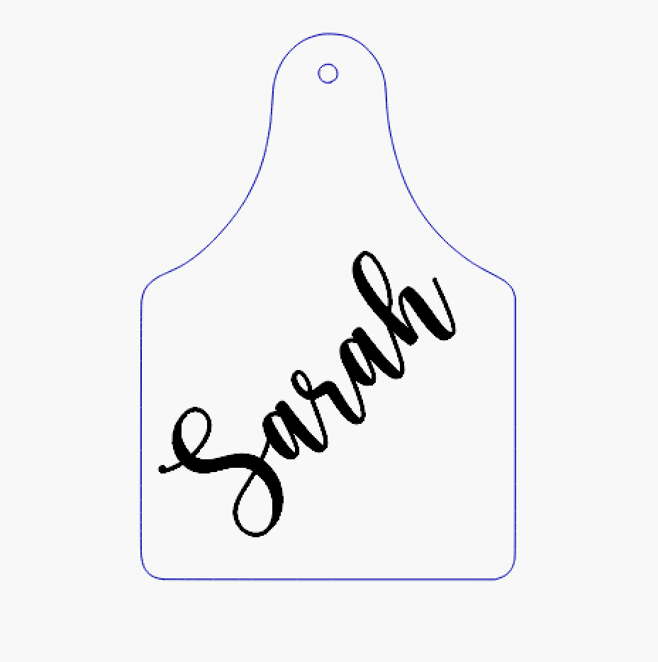 Leather Key Chain - Personalised