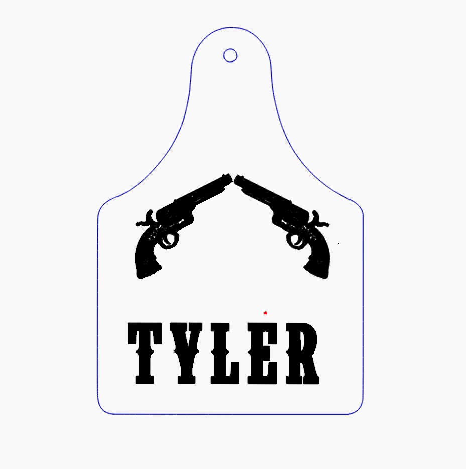 Leather Key Chain - Personalised