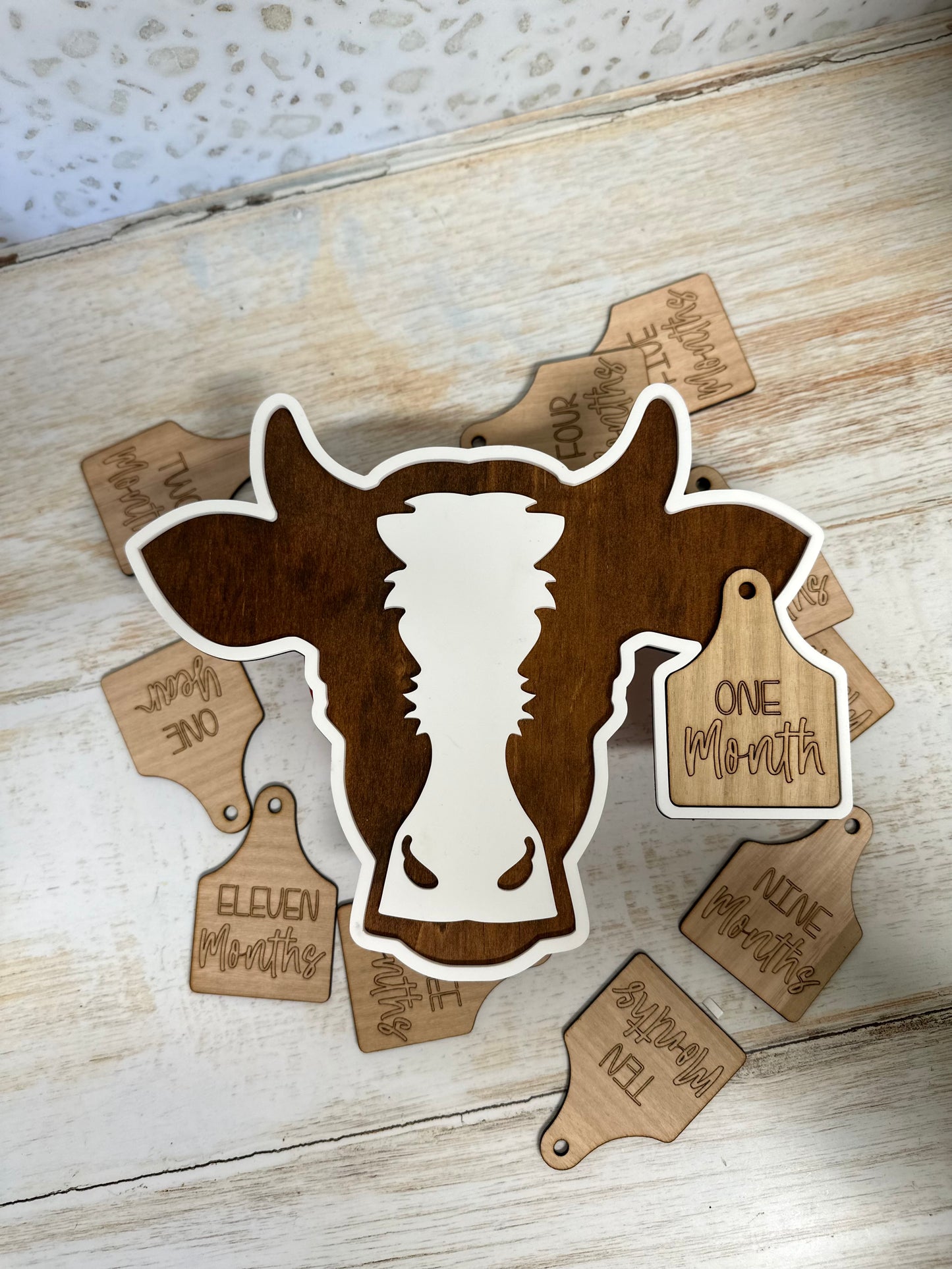 Cow Tag - Milestone Set