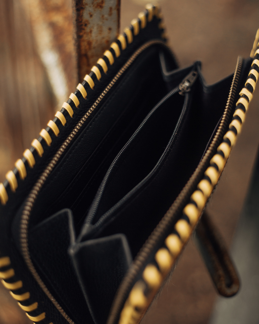 SALLY - Zip Hair On Hide Wallet