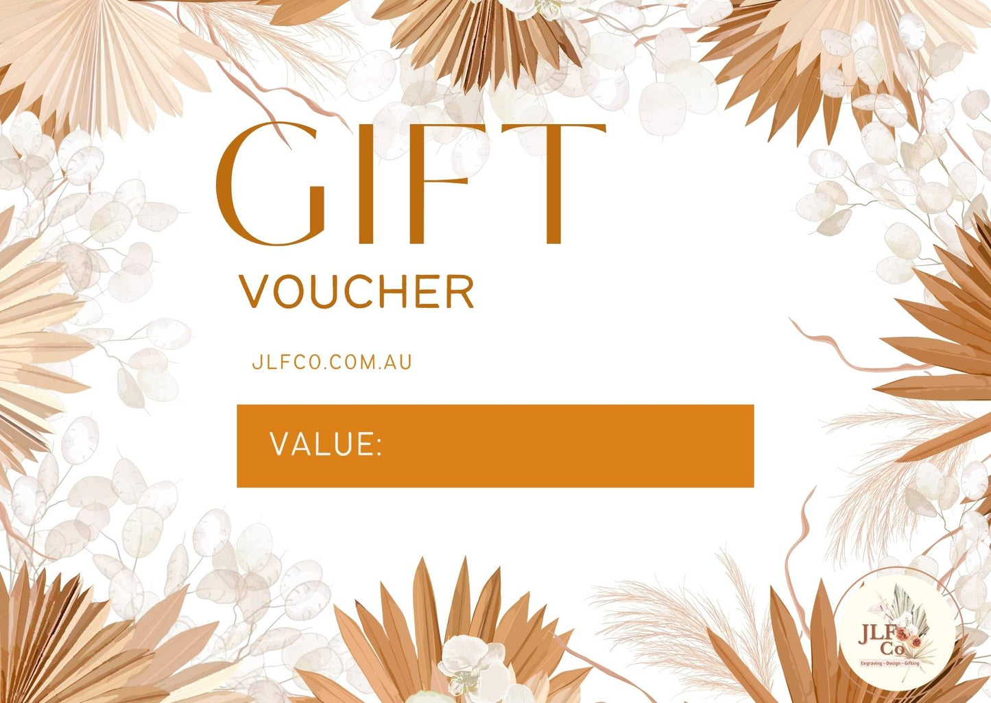 JLF Co. Gift Voucher