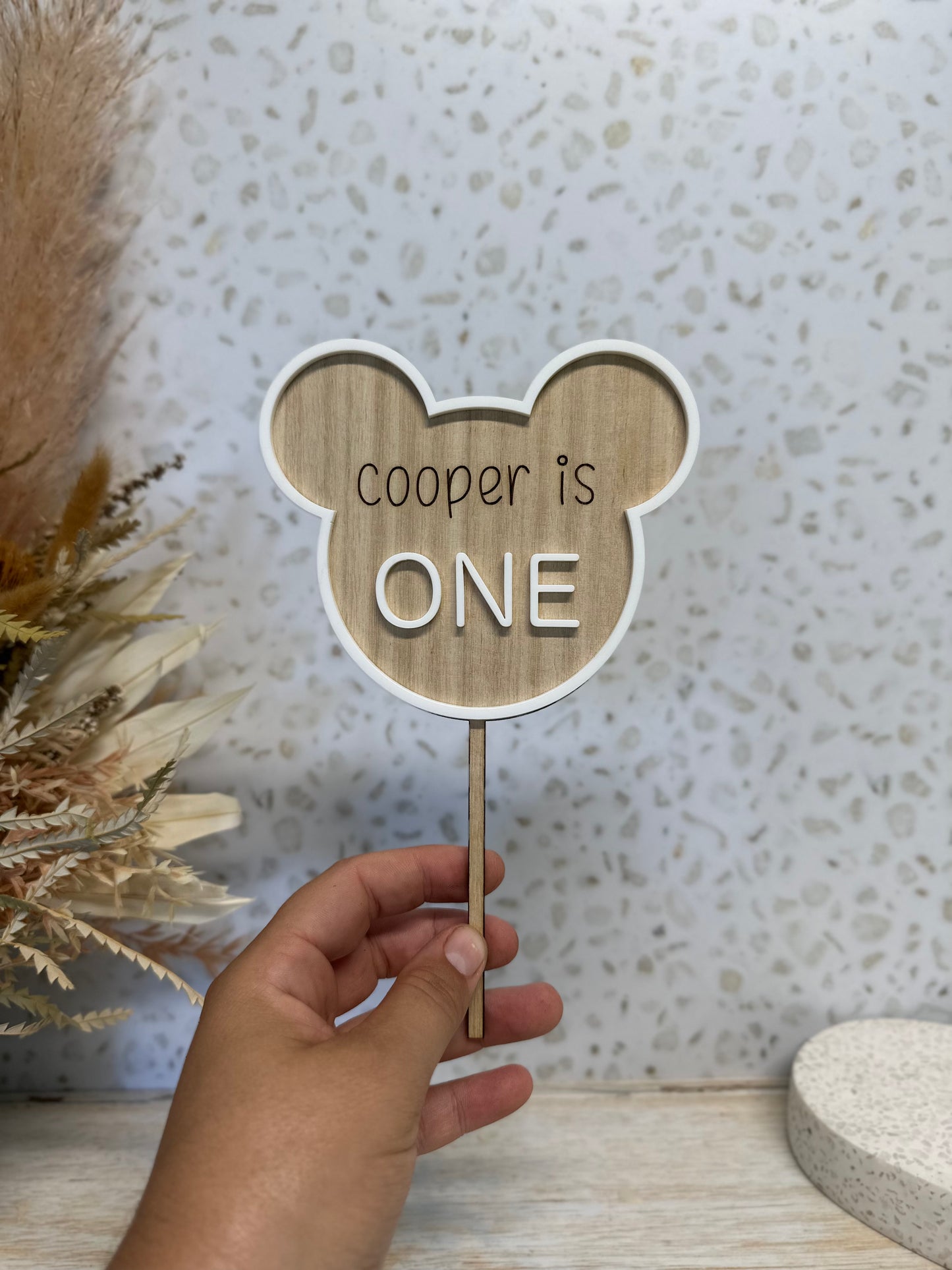 Teddy Bear | Birthday Cake Topper