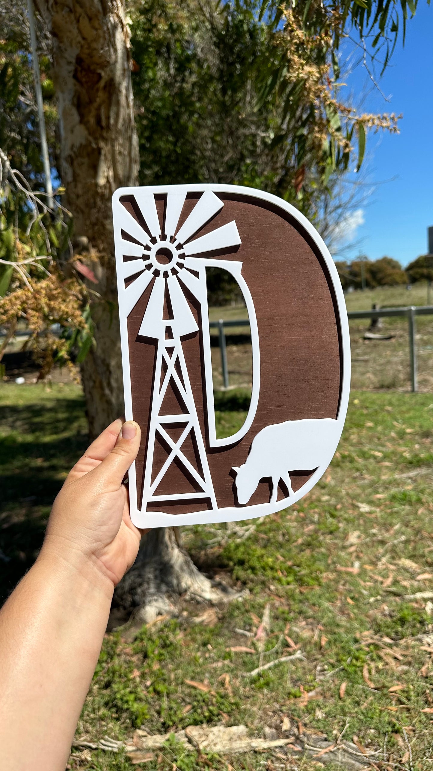 Farmhouse Wall Letters