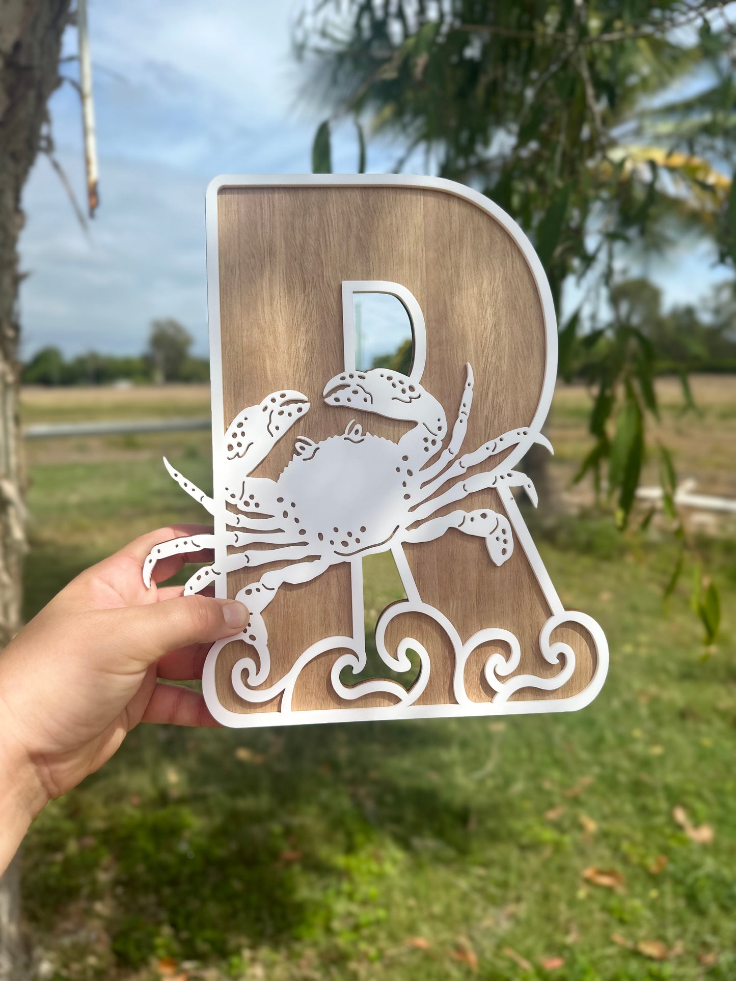 CRAB Wall Letters | Wall plaque