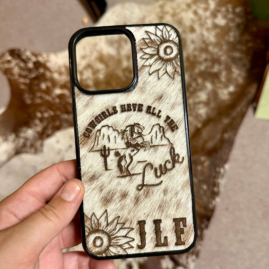iPhone Cowhide Case - 13 & 14 Pro MAX