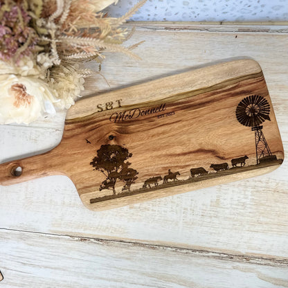 Paddle Board - Dried Camphor Laurel