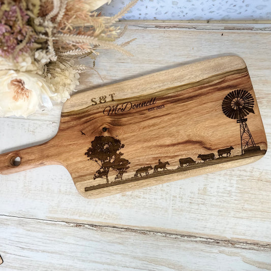 Paddle Board - Dried Camphor Laurel