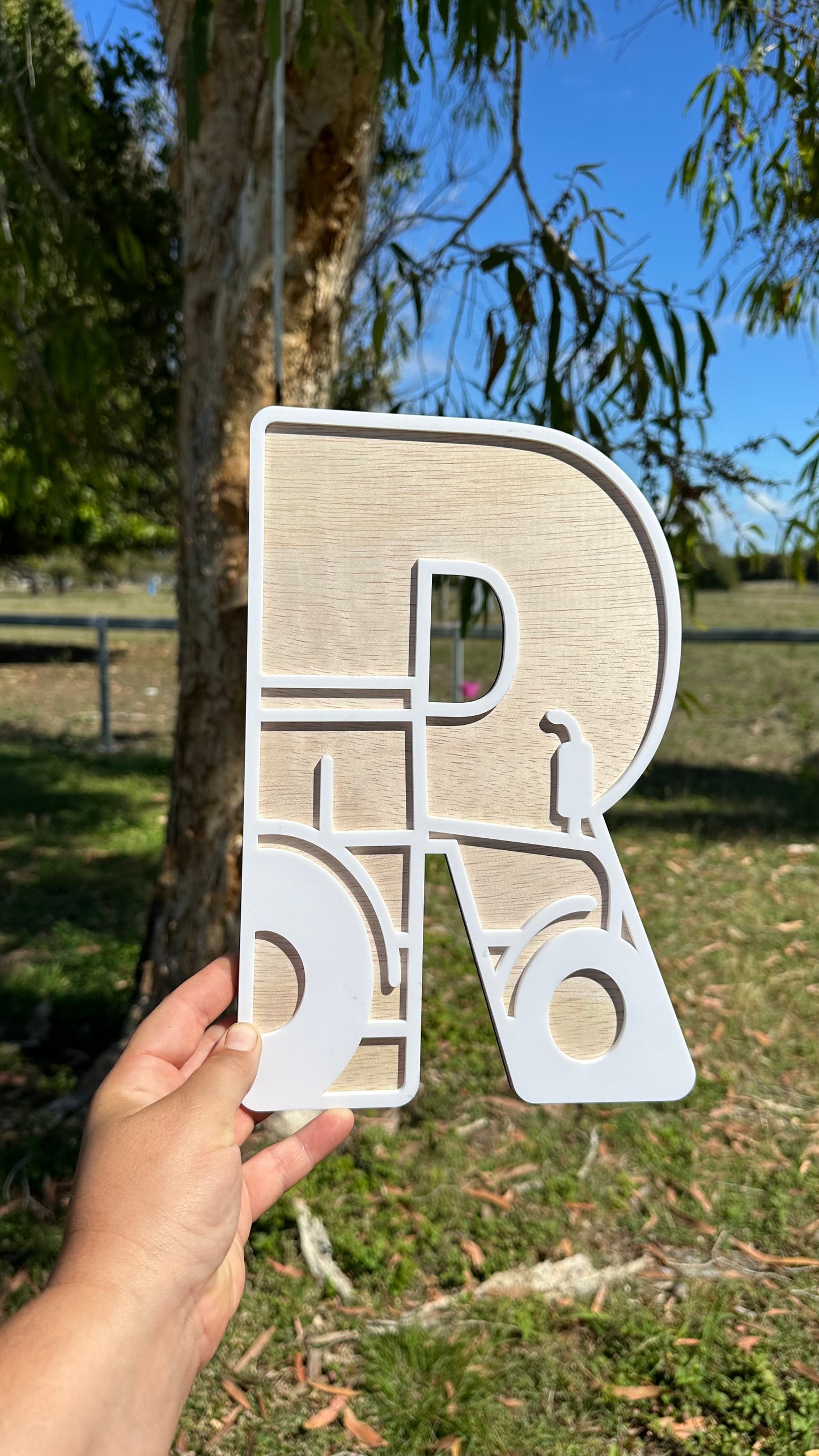 Farmhouse Wall Letters