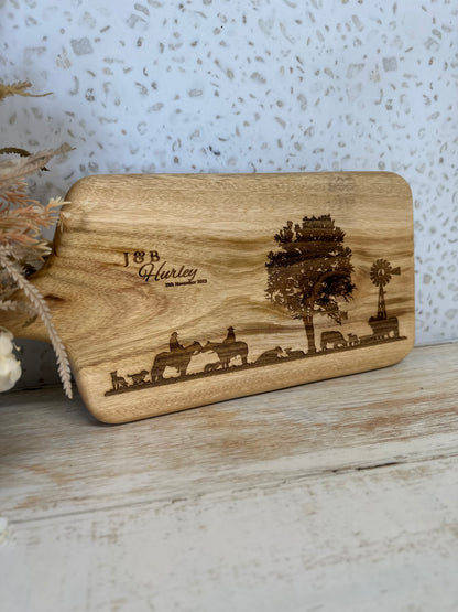 Paddle Board - Dried Camphor Laurel