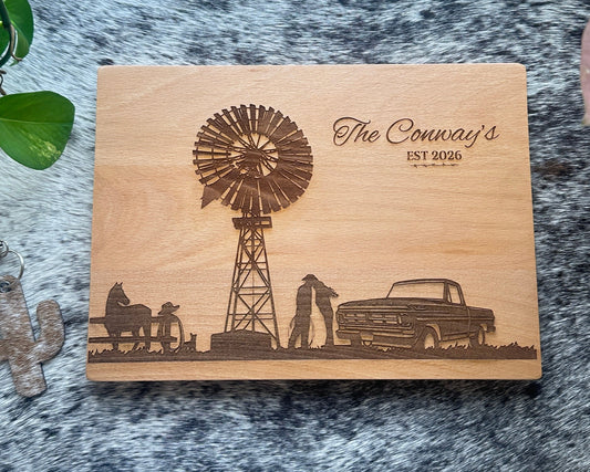Beech Wood Board| Custom Engraving
