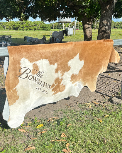 Full Cowhide – In Stock (Ready to Personalise)