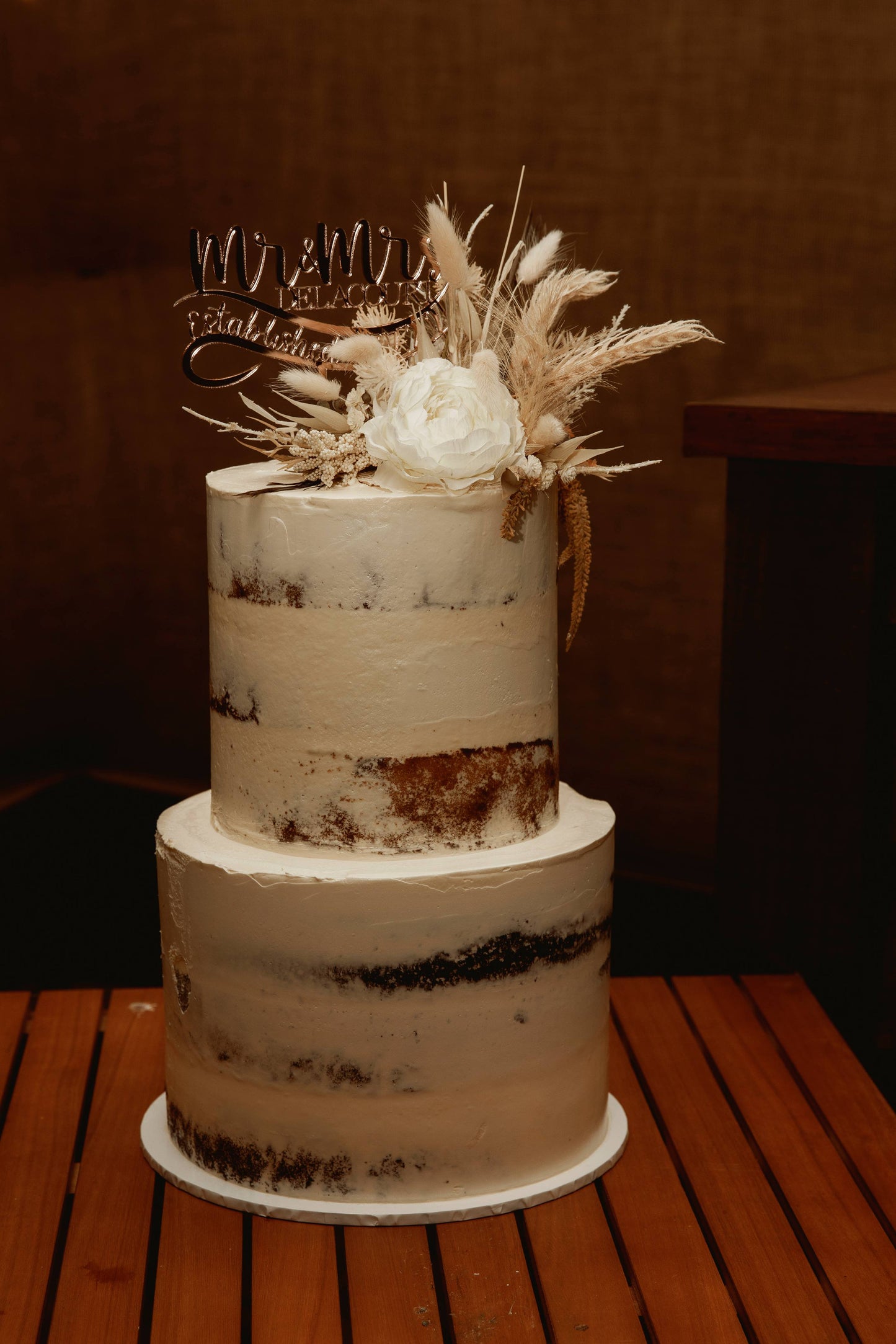 Wedding | Cake Topper | Personalised Keepsake