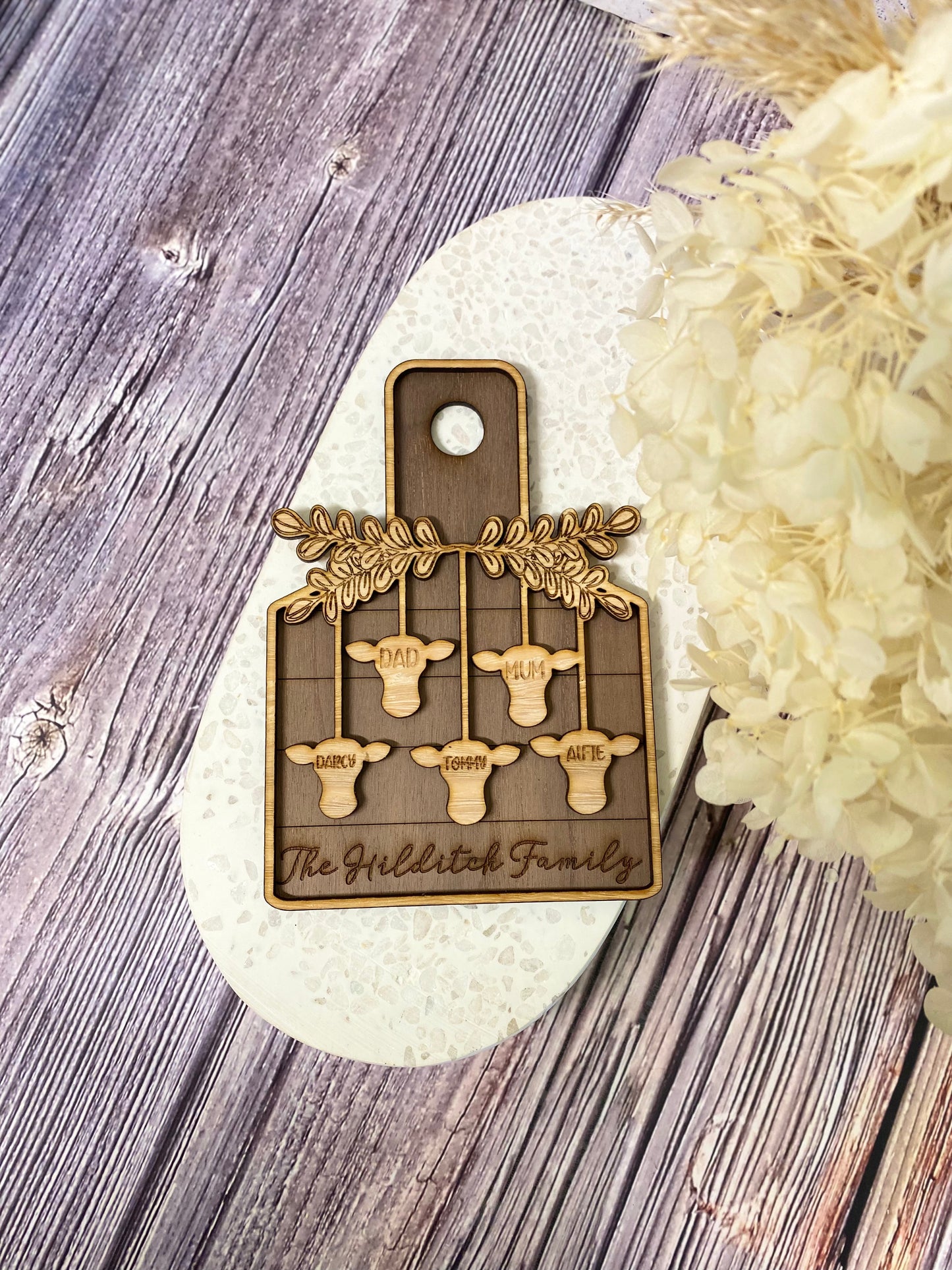 Our Herd Ornament | Personalised Keepsake Gift