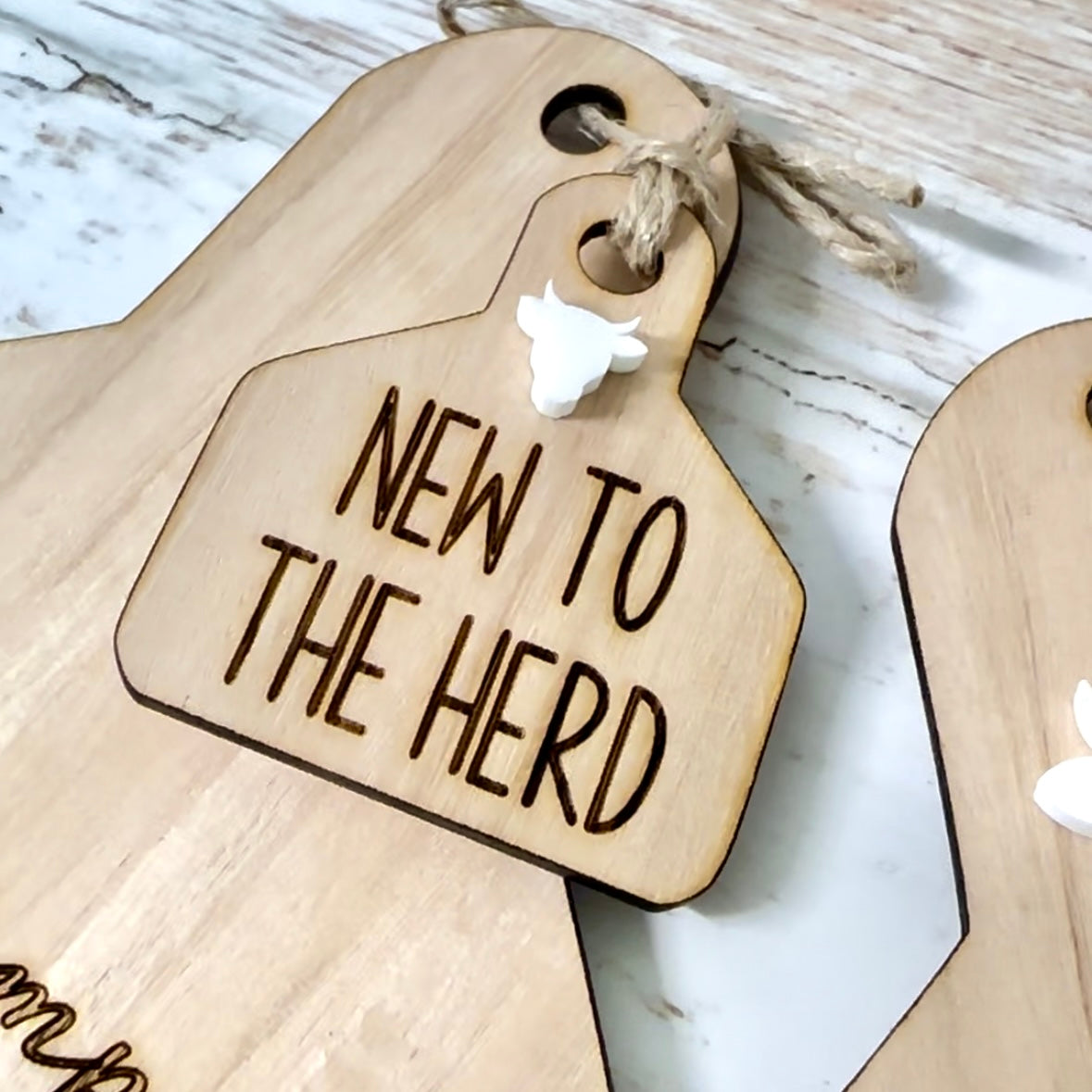 New To The Herd | Announcement Ear Tag